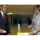 María Jesús Ruiz y Juan Carlos Enrique.