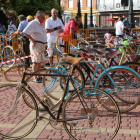Las bicicletas clásicas volverán a ser protagonistas este sábado. DL