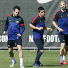 El Barcelona volvió ayer a los entrenamientos tras la eliminación en la Champions.