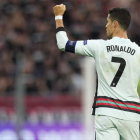 Cristiano Ronaldo es todo un depredador del gol. Frente a Hungría anotó dos más. DELGADO