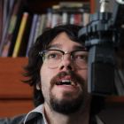 Imagen de archivo de Fabián en su estudio de grabación. SECUNDINO PÉREZ