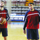 Calvo y Quezada en un entrenamiento de esta semana serán claves para que León siga sumando.