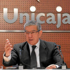 El presidente de Unicaja, Braulio Medel.
