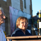 Isabel Mijares García-Pelayo durante su pregón, ayer en Gordoncillo. MEDINA
