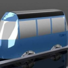 Imagen virtual del proyecto de tren que quiere desarrollar Feve.