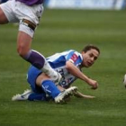 Fontanillo, en el centro con el brazalete de capitán, se va del Huracán Z