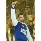 Armand Torrego recibe el premio al mejor portero en la Supercopa