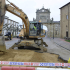 Los restos aparecieron al realizar unas obras de saneamiento en las inmediaciones. ACACIO