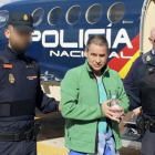 Antonio Troitiño a su llegada a España después de que la Justicia británica acordara su extradición.