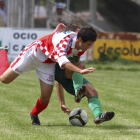 El equipo arlequinado se vio completamente superado por el conjunto cántabro.
