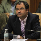 El concejal Neftalí Fenández, en una sesión plenaria del Ayuntamiento, en imagen de archivo.