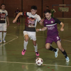 Domotec y Cistierna, en el partido de la primera vuelta. CAMPOS