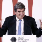 José Luis Escrivá es el ministro de la Seguridad Social. ANDREU DALMAU