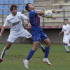 El equipo leonés tiró de casta para doblegar a la Gimnástica Segoviana. JESÚS F. SALVADORES
