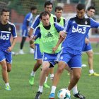 Tanto Julen Castañeda como Fofo se han recuperado de sus molestias, aunque sólo se prevé que sea titular el primero.