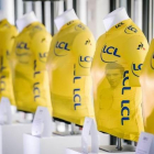 Una muestra de los jersey amarillos de la edición 2019.