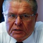 El ministro de Economía ruso, Alexéi Uliukáyev, durante una entrevistra el pasado 1 de noviembre.
