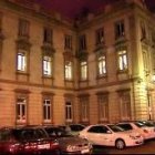 Las ventanas del Tribunal Supremo estuvieron iluminadas toda la noche