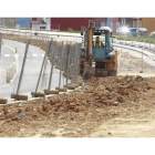 Obras en las inmediaciones del Hospital para rehabilitar la zona como antes de que se iniciara el proyecto del tranvía.