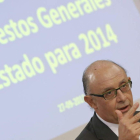 El ministro de Hacienda, Cristóbal Montoro, presenta hoy los PGE para el 2014.