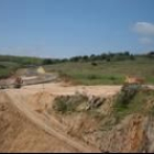 En la imagen, las obras que han comenzado con el movimiento de tierras