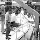 Ramón Saúl Sanchez, NOrman del Valle y Humberto Casales, del Movimiento Democracia
