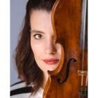 La violinista María Florea en una foto promocional. DL