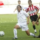 Soto terminó siendo expulsado en el minuto 73 por el árbitro asturiano