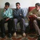 Said Oulamou, Abdelouahad Elouafi y Abdelmalek Elouafi fueron liberados por la Guardia Civil en el año 2008. Trabajaban como pastores en Cabañas Raras,  ANA F. BARREDO