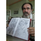 Imagen de archivo del artista leonés Monseñor