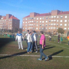 Imágenes tomadas tras la agresión al colegiado en el Bosco.