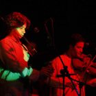 Víctor Astorgano y Arturo Martínez, en un concierto. J. F. SALVADORES