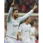 Sergio Ramos encarriló el partido de semifinal ante el Bayern en Múnich.