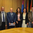 Imagen del equipo de gobierno de la UPL, que ganó las elecciones con mayoría absoluta. MEDINA