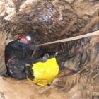 Uno de los tramos de la cueva a los que sólo acceden los especialistas.