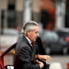 El expresidente de Caja Madrid Miguel Blesa, a su llegada a la sede de la Audiencia Nacional. F. VILLAR