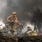 Imagen de una de las secuencias de la serie «The Pacific».