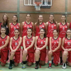 El equipo de 1ª División Nacional del ULE Baloncesto Femenino León.