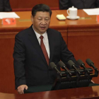 El presidente de China, Xi Jinping, mantuvo una charla telefónica con Donald Trump. ANDY WONG