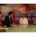 Marisa Vázquez, Miguel Ángel Blanco, Silvino Abella y Juan Carlos Franco en el programa La Tertulia de este jueves. ANA F. BARREDO