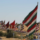El traslado de la Virgen en mayo del 2009.