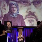 Acto de homenaje a Jamal Kashoggi en Washington