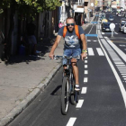 Carril bici de Trobajo del Camino