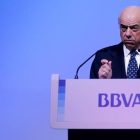 El presidente del BBVA, Francisco González.