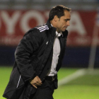 Sergi, en el partido jugado en El Toralín en noviembre