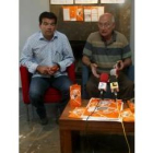 Javi de Grado y Josecho Pardo, durante la presentación del campus