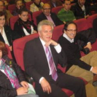Representantes del Partido Popular, en la reunión de Mariano Andrés.