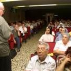 Un momento del encuentro de los misioneros, ayer por la mañana en el colegio de las Concepcionistas