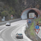 Tráfico por la actual N-120 que comunica el Bierzo con la comunidad de Galicia. L. DE LA MANTA