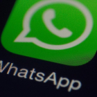 Icono de la aplicación  WhatsApp en un teléfono móvil. /
